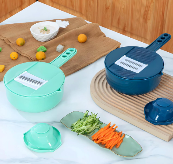 Kit Cortador de Legumes Multifuncional 7 peças