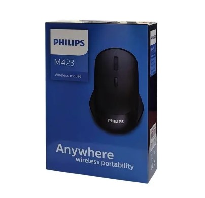 Mouse Sem Fio Philips M423 2000Dpi 2.4G Preto