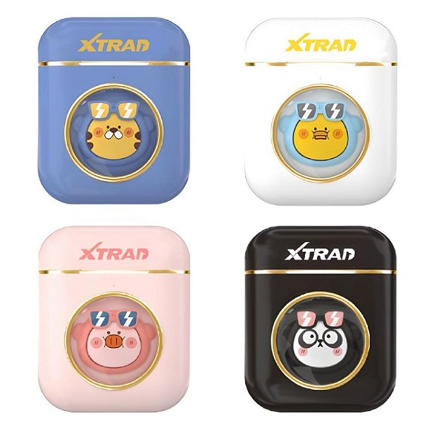 Fone De Ouvido Infantil Sem Fio Animais Fofos Xtrad LC-883 (FONELC883)