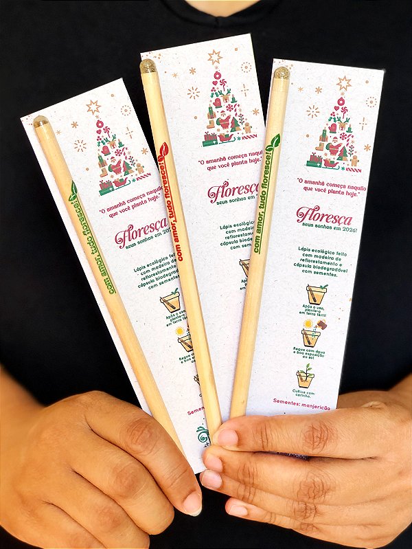 Lápis com Sementes | Um convite a plantar boas histórias