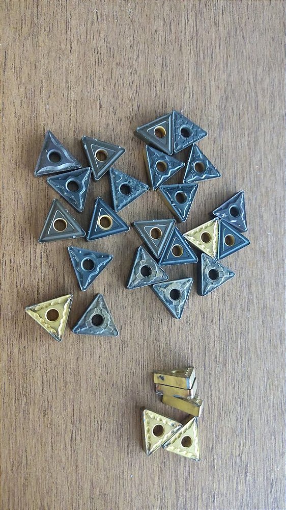 Kit 20 Pastilhas TNMG22 Usadas