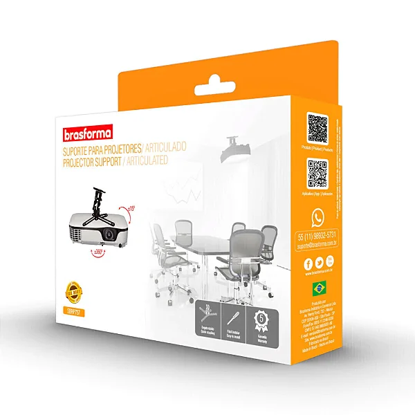 Suporte para Projetor Brasforma – SBRP757