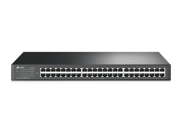 Switch TP-LINK Montável em Rack de 48 portas 10/100Mbps TL-SF1048
