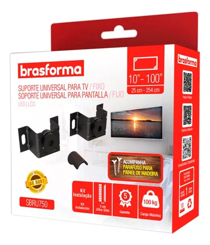 Suporte Universal para Tv Fixo Brasforma SBRU750