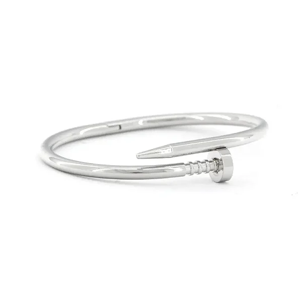 Bracelete Prego Aço  Inox