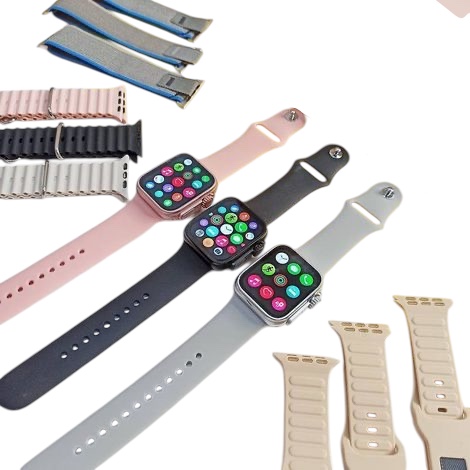 Smartwatch WS26 Ultra 2 Mini com Kit de 4 pulseiras