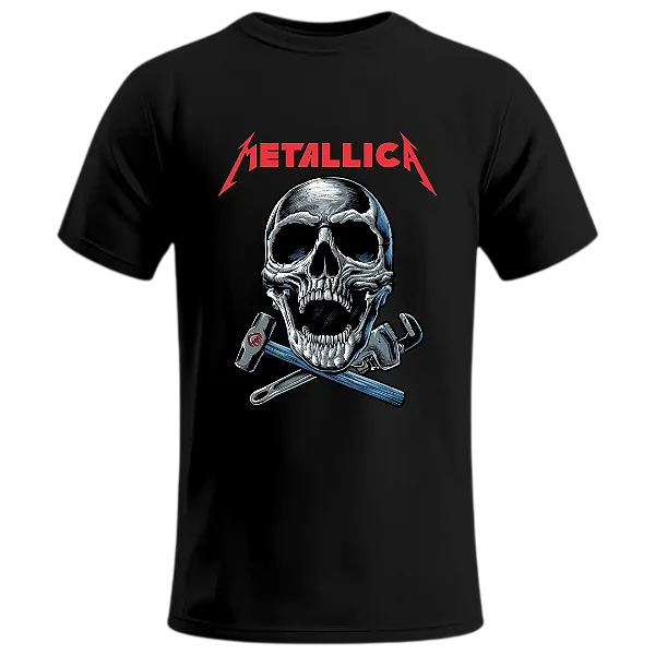 Camiseta Metallica Skull