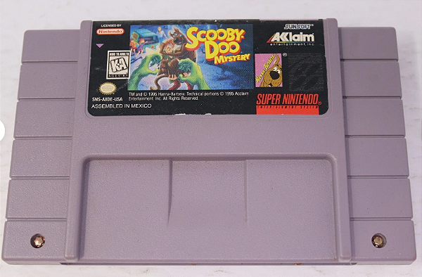 Cartucho Original Scooby-Doo Mystery (Super Nintendo, SNES, 1995)