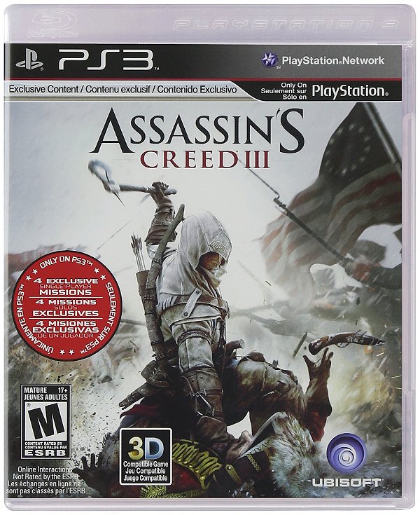 Assassins Creed 3 Ps3