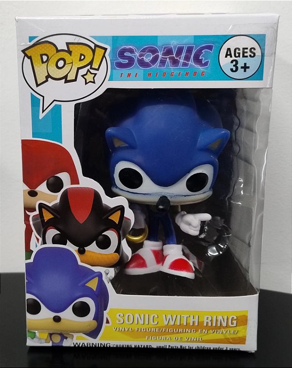 Pop Sonic com Argola