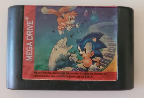 Wacky Worlds Creativity Studio - mega drive