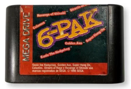 6 - PAK - mega drive
