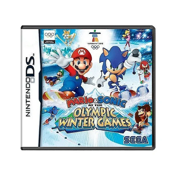Mario Sonic at the Olympic Winter Games