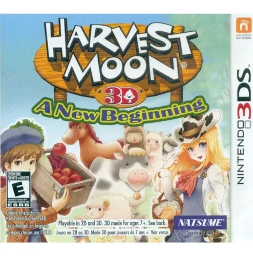 Harvest Moon 3d A New Beginning - 3DS