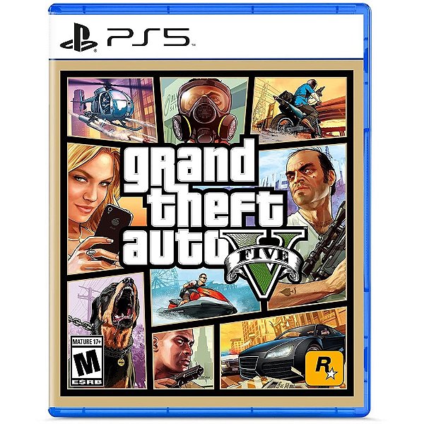 Grand Theft Auto V GTA 5 PS5 Midia Fisica