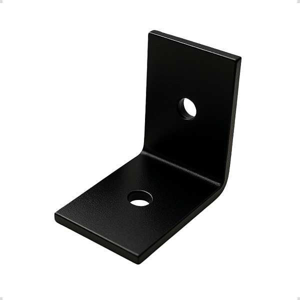 Kit com 2 Suportes Cantoneira 50x50mm em Aço