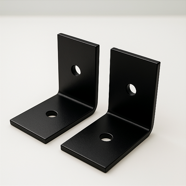 Kit 20 Cantoneiras Reforçadas 50x50mm – Aço 3/16” para Viga e Fixação Pesada