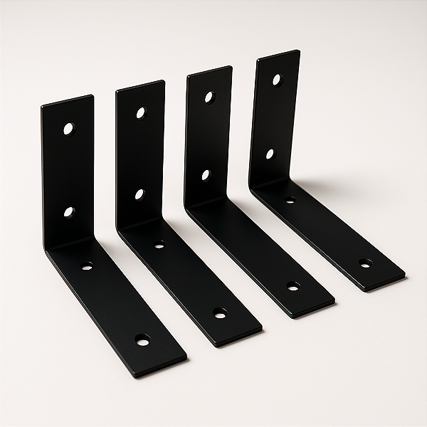 36 MÃO FRANCESA INVERTIDA 20 CM FERRO SUPORTE PARA PRATELEIRA