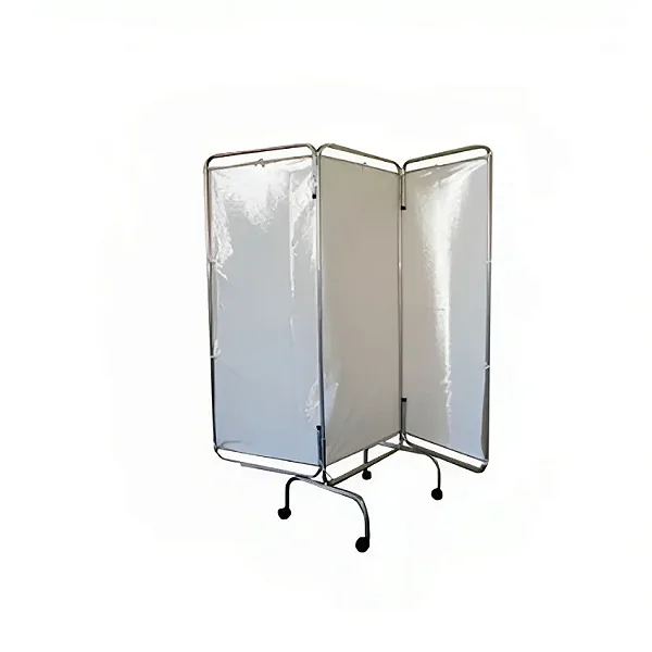 Biombo Triplo Inox em PVC