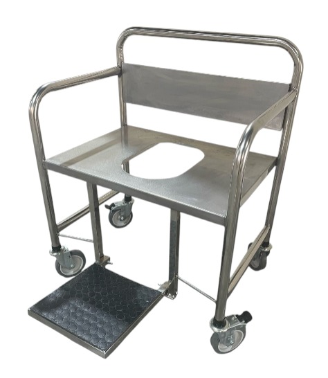 Cadeira Para Banho Inox Obeso