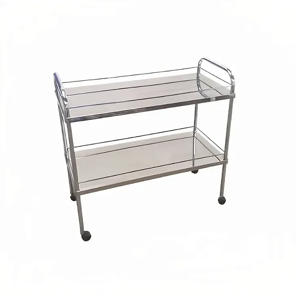 Carro Curativo Inox Simples