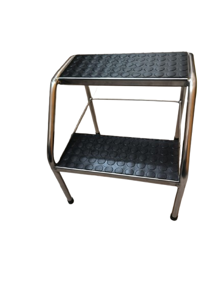 Escada 2 Degraus Inox