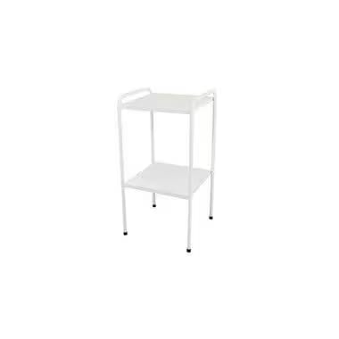 Mesa Auxiliar 40 x 40 x 80 Epóxi com Ponteiras