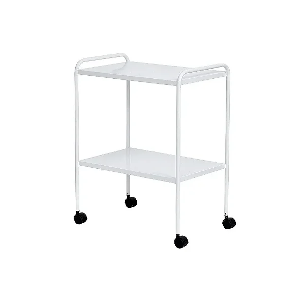 Mesa Auxiliar 40 x 60 x 80 Epóxi com Rodízios