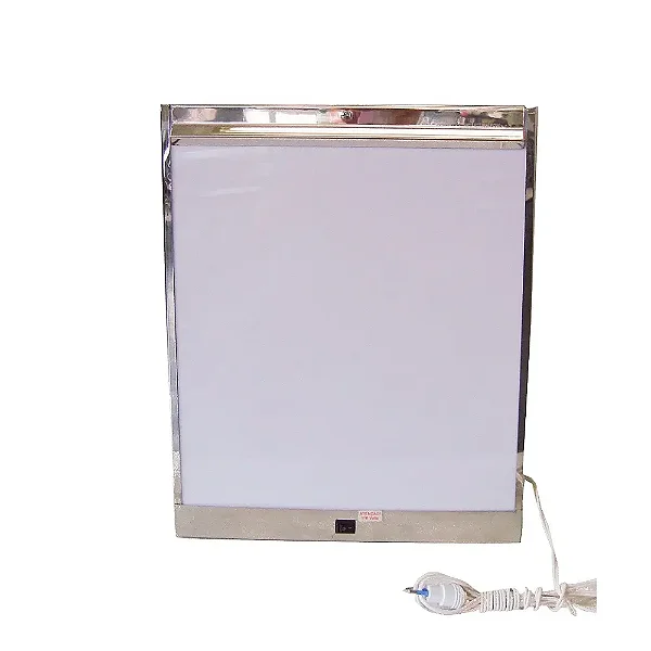 Negatoscópio LED 1 Corpo Inox