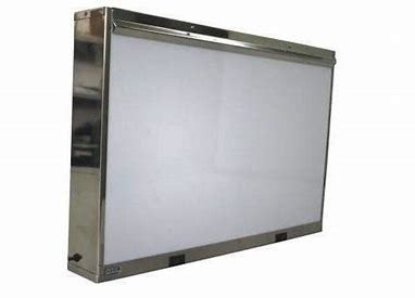 Negatoscópio 2 Corpos Inox