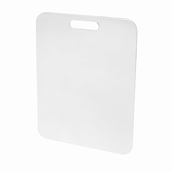 Tábua de Massagem Cardíaca (RCP) em Acrílico Cristal com Alças – 500x400x6mm