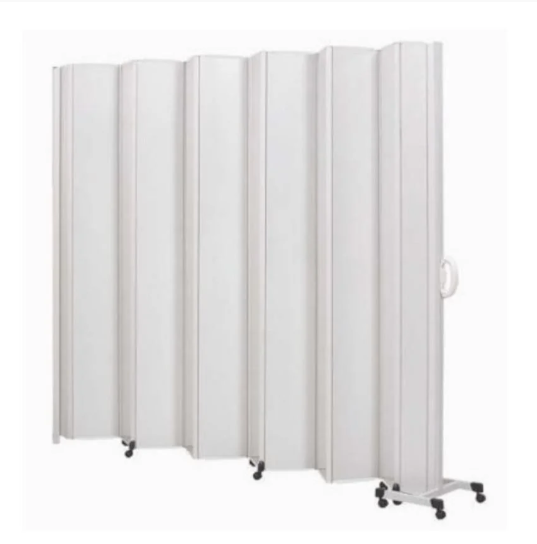 Biombo Sanfonado PVC Fixo Altura 1,65 cm Standart