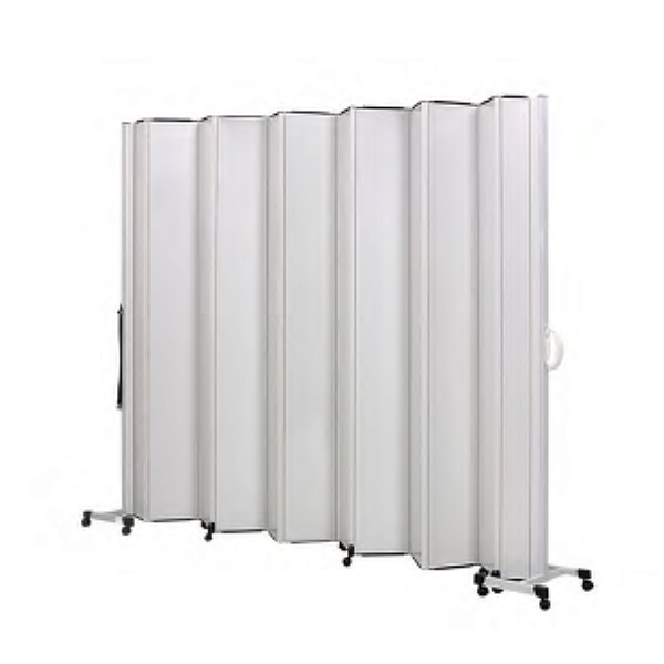 Biombo Sanfonado PVC Móvel Altura 1,65 cm Standart