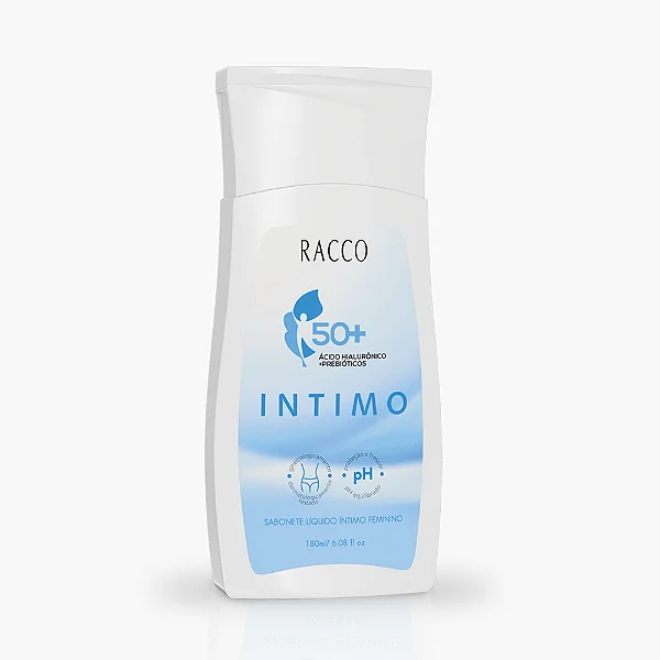 Sabonete Líquido Intimo 50+ Feminino Racco - 180ml