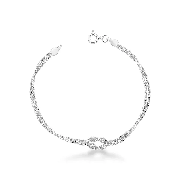 PULSEIRA DOIS FIOS PRATA MAX BRILHO