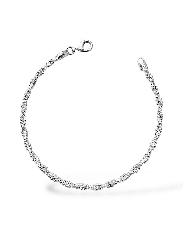 PULSEIRA PRATA BRILHO INTENSO