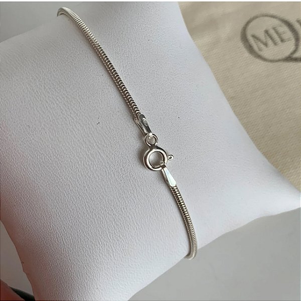 PULSEIRA PRATA RABO DE RATO