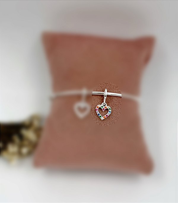 BERLOQUE CORAÇÃO COLORIDO