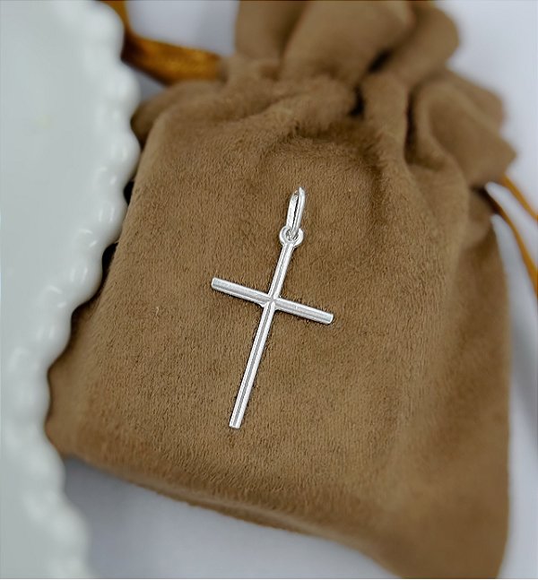 PINGENTE PRATA CRUZ