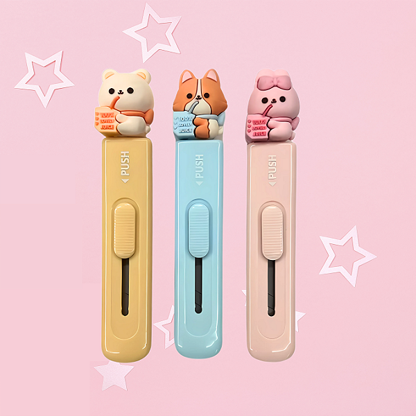 Estilete Premium Bichinhos com Suquinho