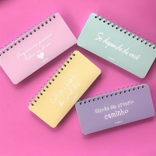 Desk Planner Permanente • Frases Motivacionais