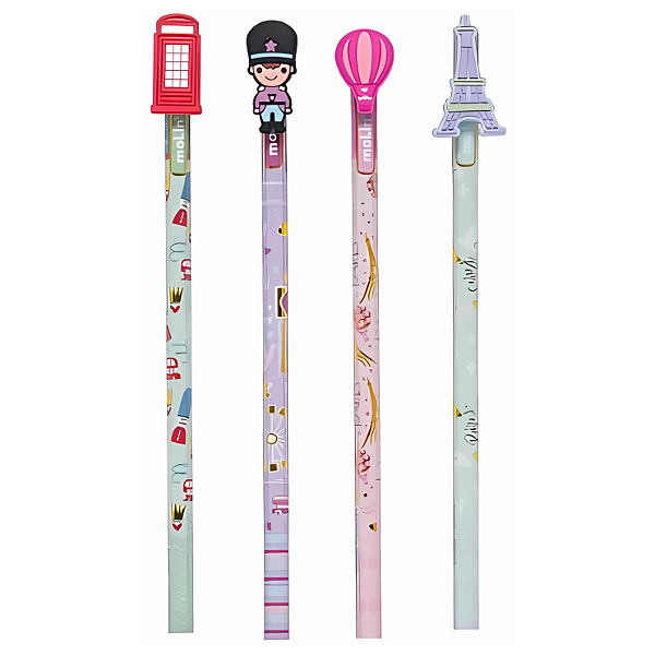 Lápis Top Love City com Foil