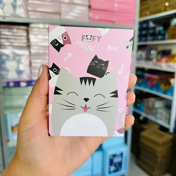 Kit Blocos Adesivados Cat Meow • 270 Folhas