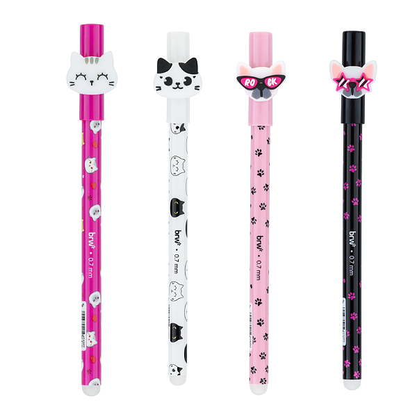 Caneta Gel Apagável Paws 0.7mm