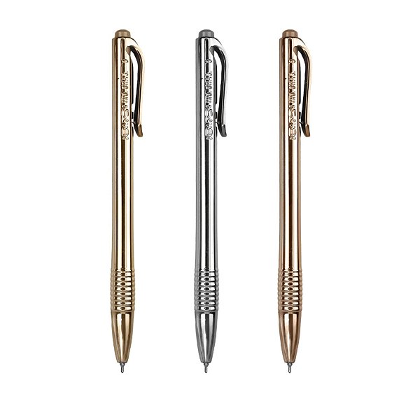 Caneta Gel Clic Sensations Metallic 0.7mm