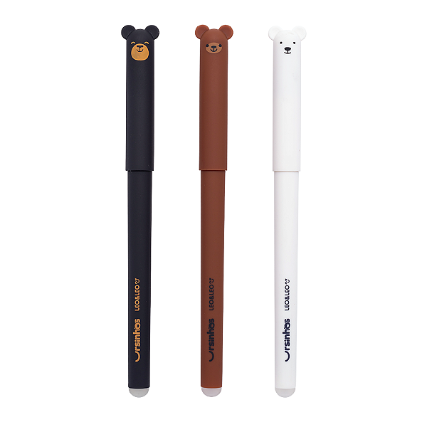 Caneta Gel Apagável Ursinhos 0.7mm