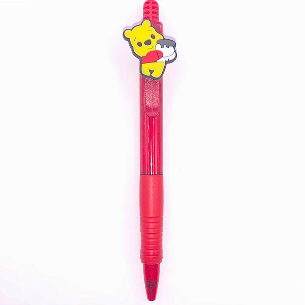 Caneta Esferográfica Clic Ursinho Pooh 1.0mm