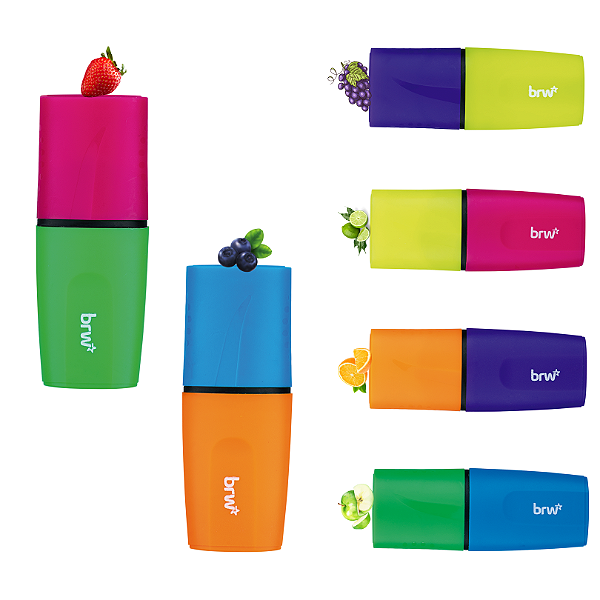 Mini Marca Texto Neon com Cheirinho