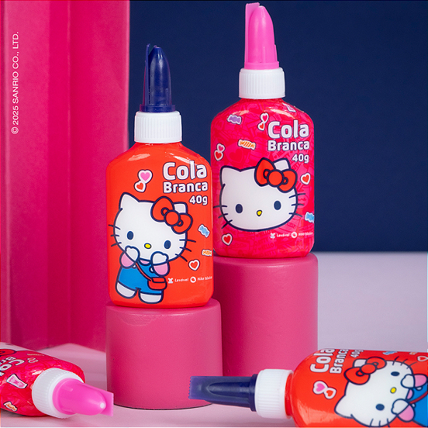 Cola Liquida Branca Hello Kitty Sanrio 40g