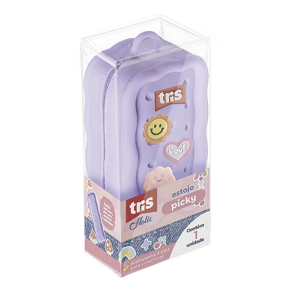 Estojo Holic Picky + 4 PINS
